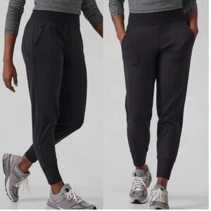 Athleta Size 1X Plus Black Venice Jogger Pants Workout Pants #597888